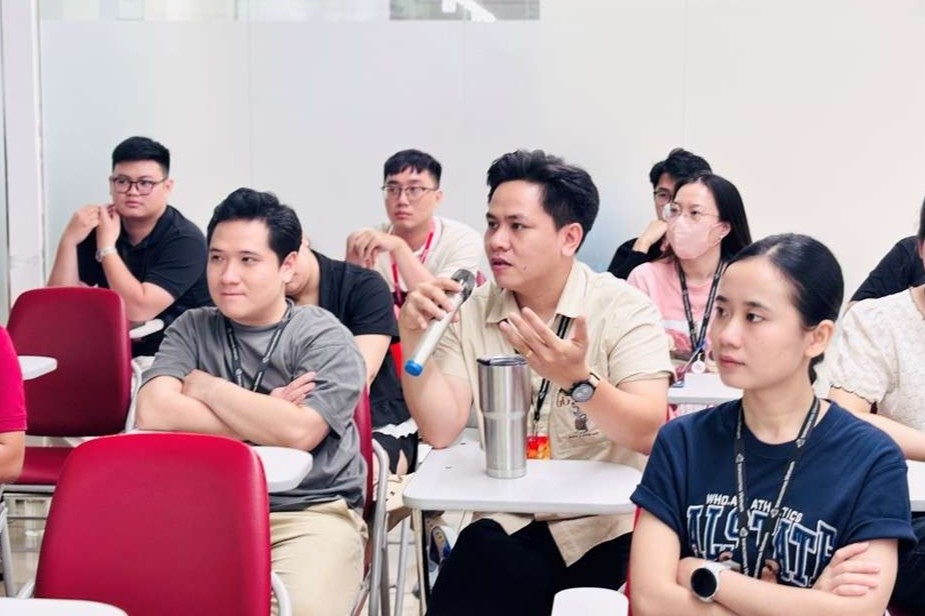transcosmos Vietnam organizes Occupational Safety and Health (OSH) and First-Aid training programs for all employees