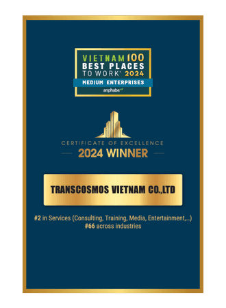 Anphabe TOP 100 best places to work for 2024